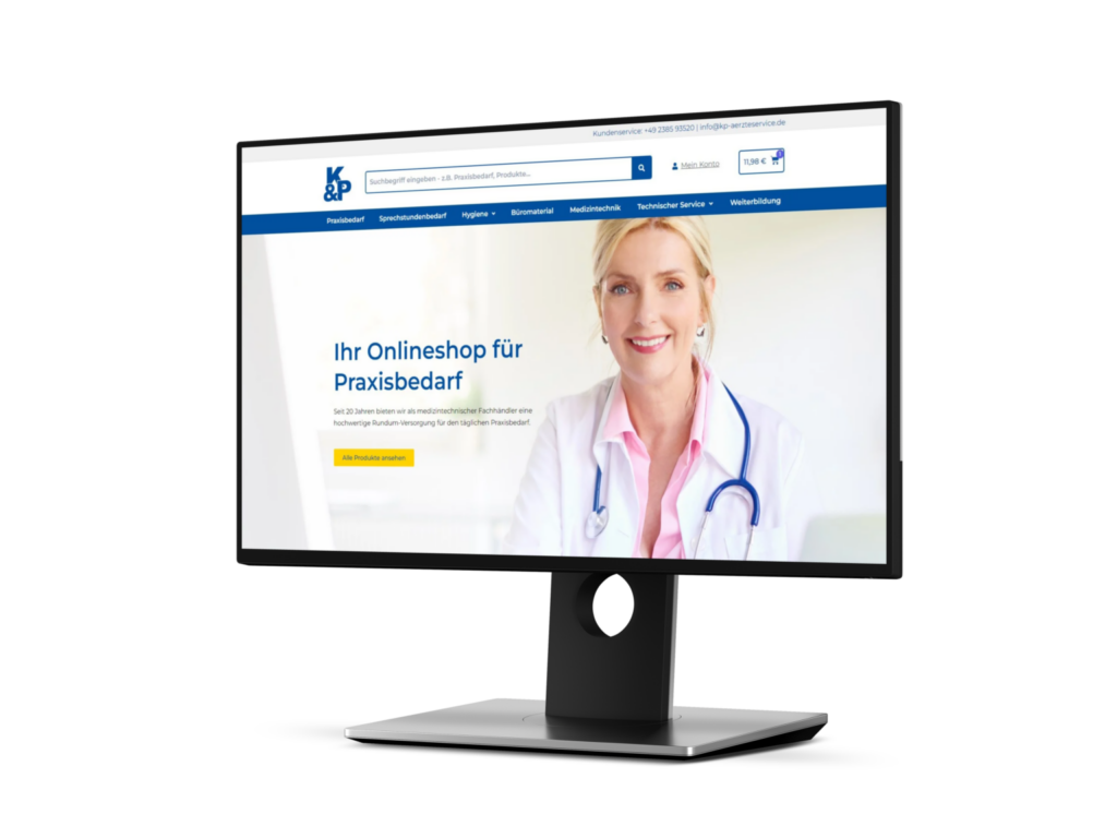 Onlineshop für Ärzteservice